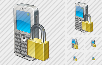 Icone Cellulare Bloccato