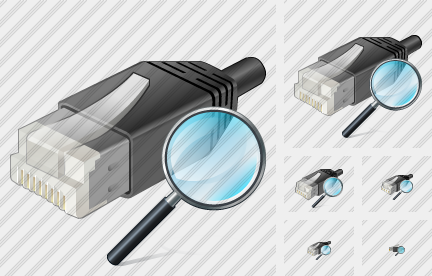 Network Connection Search2 Icon