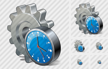 Icone Opzioni Orologio