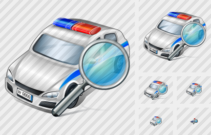 Icone Automobile della Polizia Cerca