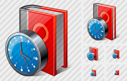 Icone Libro dei Quesiti Orologio