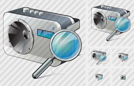 Radio Search Icon