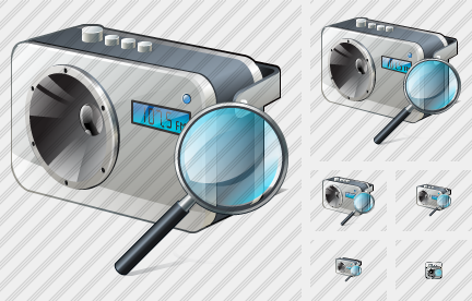 Radio Search2 Icon