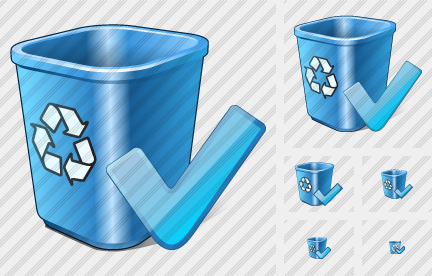 Recycle Bin OK Icon