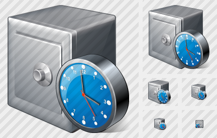 Icone Cassaforte Orologio
