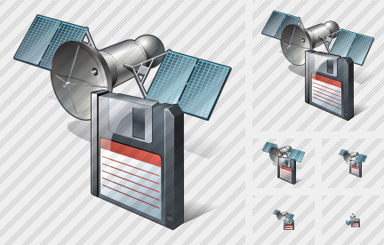 Icone Satellite Salva