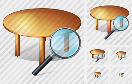 Table Search2 Icon
