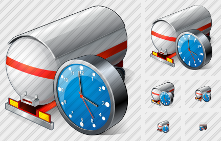 Icone Autobotte Orologio