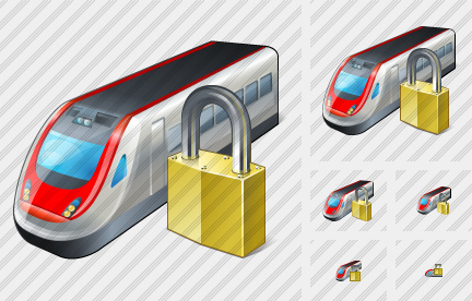 Icone Treno Bloccato