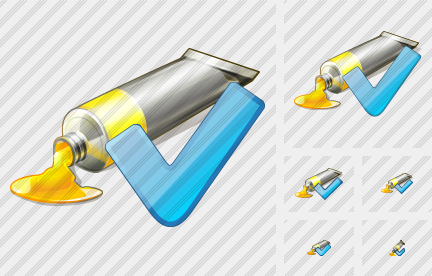 Tube Paint OK Icon