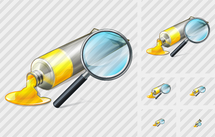Tube Paint Search2 Icon