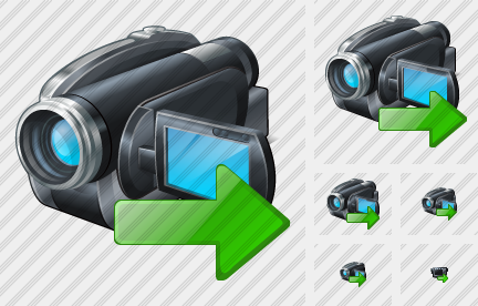 Icone Videocamera Esporta