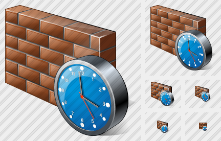 Icone Muro Orologio