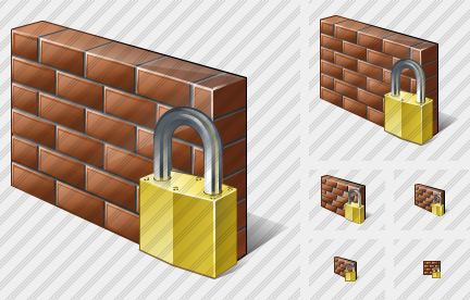Icone Muro Bloccato