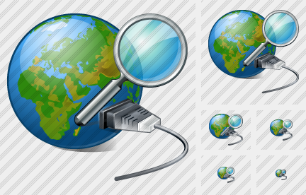 Web Connection Search Icon