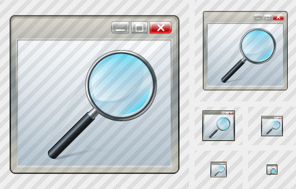 Window Search2 Icon