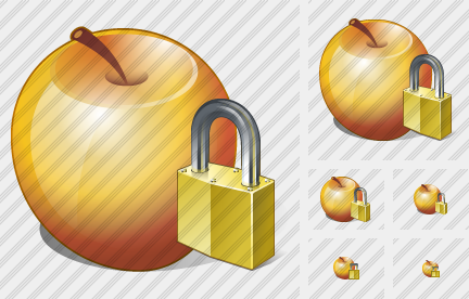 Icone Apple Locked