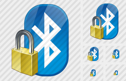 Icone Bluetooth Locked
