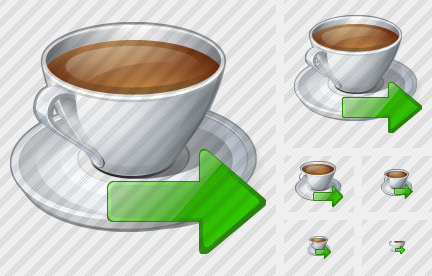 Coffee Cup Export Icon