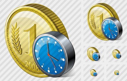 Icone Coin Clock