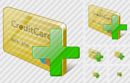 Icone Credit Card Add