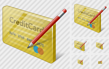 Icone Credit Card Edit