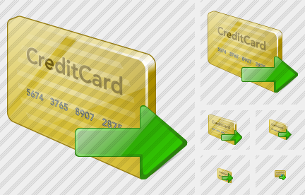 Icone Credit Card Export
