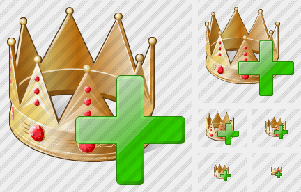 Icone Crown Add