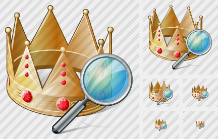 Icone Crown Search