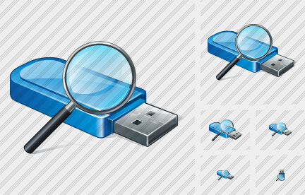Flash Drive Search 2 Icon
