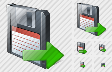 Icone Floppy Disk Export
