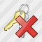 Keys Delete Icon