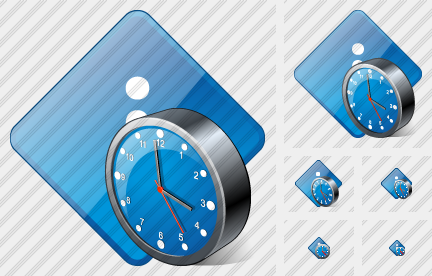 Icone Info Clock