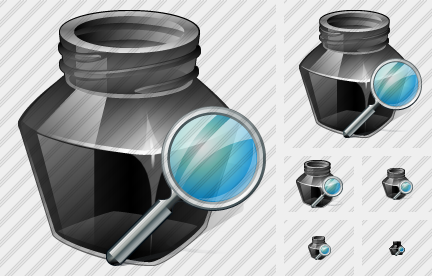 Icone Ink Pot Search