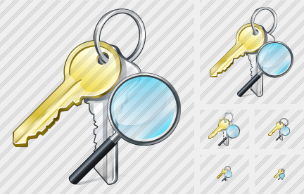 Keys Search 2 Icon