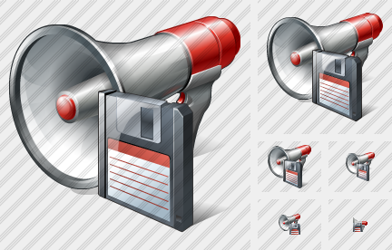 Megaphone Save Icon