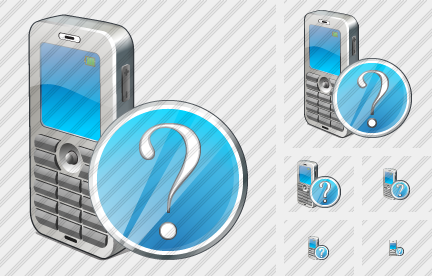 Mobile Phone Question Icon