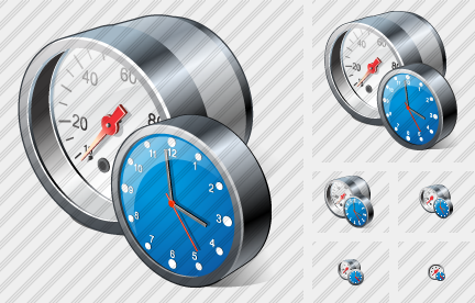 Icone Monitoring Device Clock
