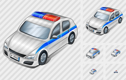 Icone Police Car