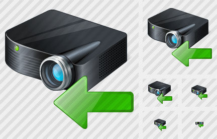 Icone Projector Black Import