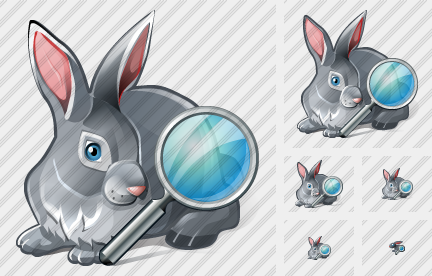 Rabbit Search Icon