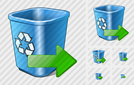 Icone Recycle Bin Export