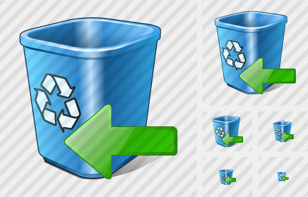 Recycle Bin Import Icon