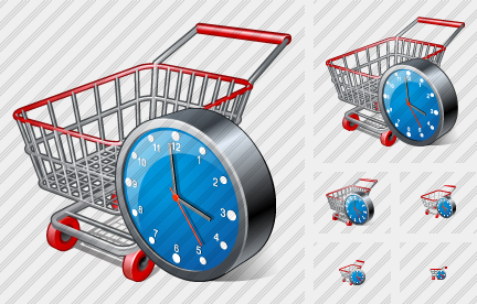 Icone Shopping Clock