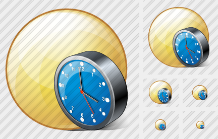 Sphere Clock Icon