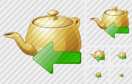 Teapot Import Icon