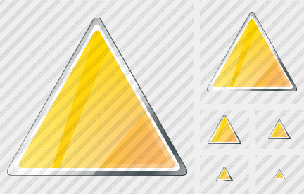 Icone Triangle Yellow
