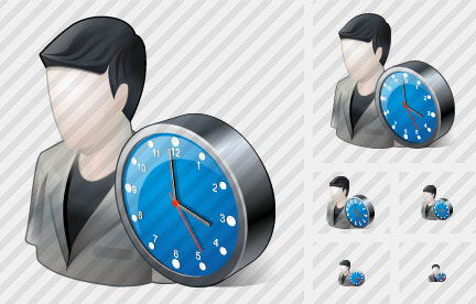 Icone User Clock