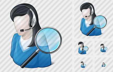 User Support Search 2 Icon