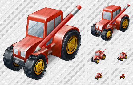 Icone Wheeled Tractor Edit